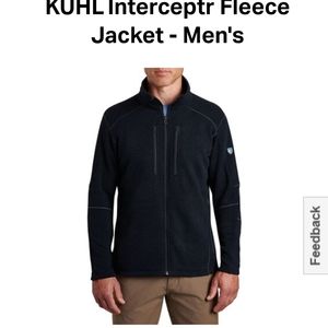 Kuhl Interceptr Hooded Fleece Mens Jacket in Mutiny Blue